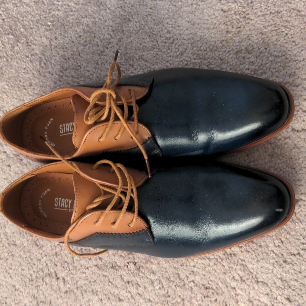Brown and Navy Stacy Adams